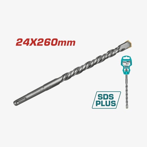 TOTAL SDS Plus Drill Bit 24x260mm – TAC312403