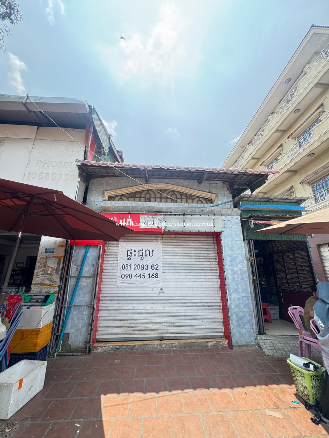 ផ្ទះជួលជាប់ផ្លូវម៉ៅសេទុង(st.245) មុខម៉ុងឌីយ៉ាល់