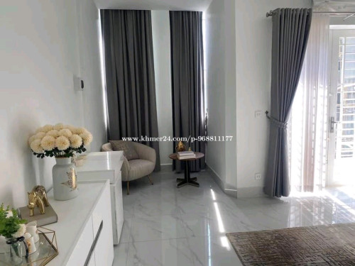 ផ្ទះវីឡាកូនកាត់ សម្រាប់លក់ប្រញាប់ខ្លាំងក្នុងបុរីភ្នំពេញសុខសាន្ត7