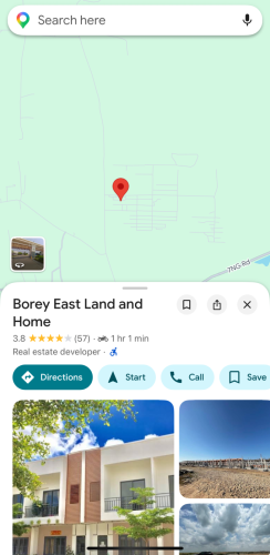 ដីនៅបុរី East Land អរិយក្សត្រ