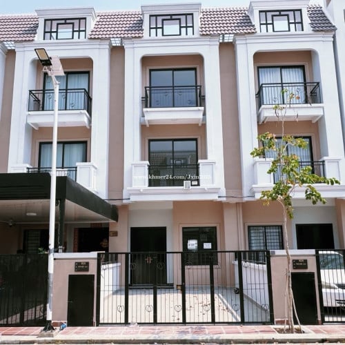 វីឡាកូនកាត់សម្រាប់ជួល  Linked Villa for Rent