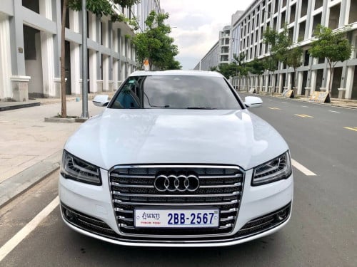 Audi A8L 2013 up 2018 តួវែង 16500$
