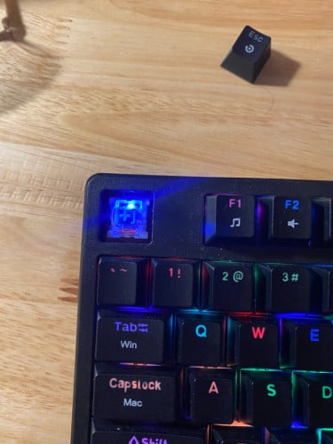 Forgeant 75Pro Tri-mode (bluetooth wireless wired) Blue Switch Rgb Perkey support mac window phone
