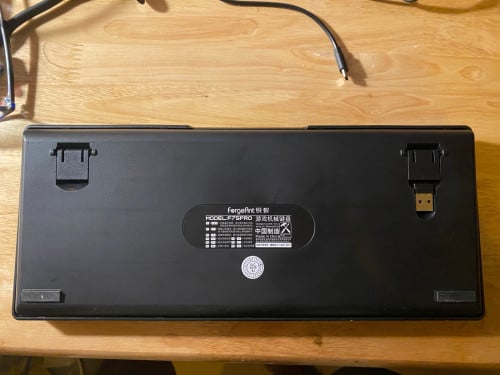 Forgeant 75Pro Tri-mode (bluetooth wireless wired) Blue Switch Rgb Perkey support mac window phone