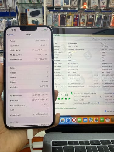 iPhone 13pro max ZA 128GB