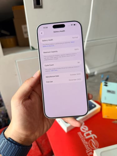 #បិទការលក់ iPhone 17 ProMax 256G ZA Silver