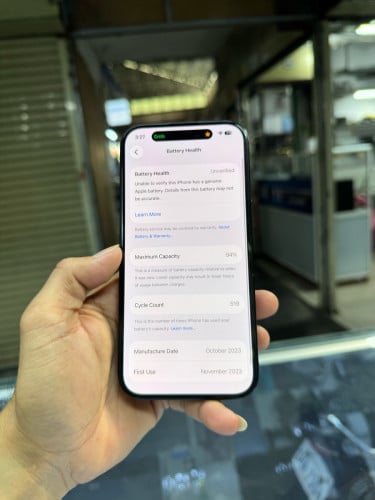 Iphone15 256G CH sim2 ម៉ាសុីនស្រុីន ដូរម៉ាសុីនប្រើស្រួល