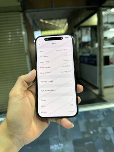 Iphone15 256G CH sim2 ម៉ាសុីនស្រុីន ដូរម៉ាសុីនប្រើស្រួល