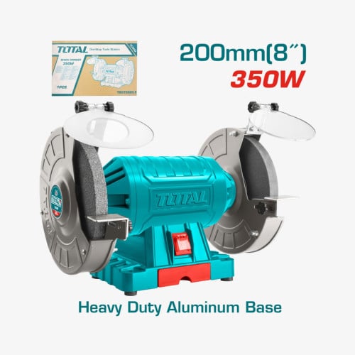 TBG35020 Bench Grinder with Heavy Duty Aluminum Base