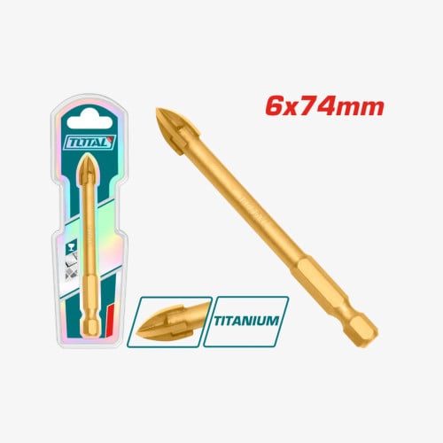 TOTAL Tile & Glass Drill Bit – TACG210612