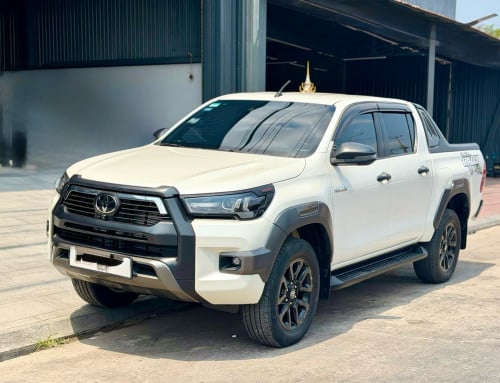 Toyota Hilux Rally 2022 ទឹកថ្នាំសុីនមួយជុំ ផ្លាក​លេខ​ព្រៃវែង​ 2C