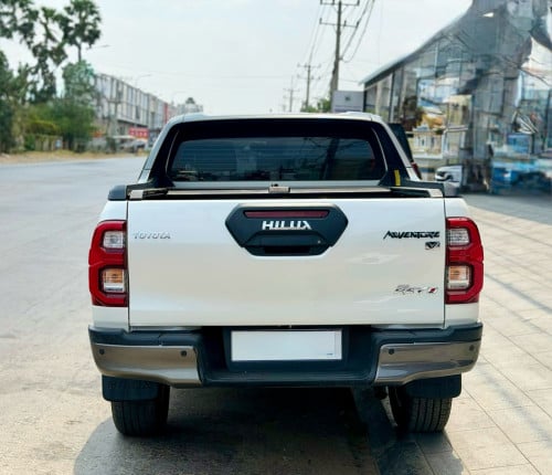 Toyota Hilux Rally 2022 ទឹកថ្នាំសុីនមួយជុំ ផ្លាក​លេខ​ព្រៃវែង​ 2C