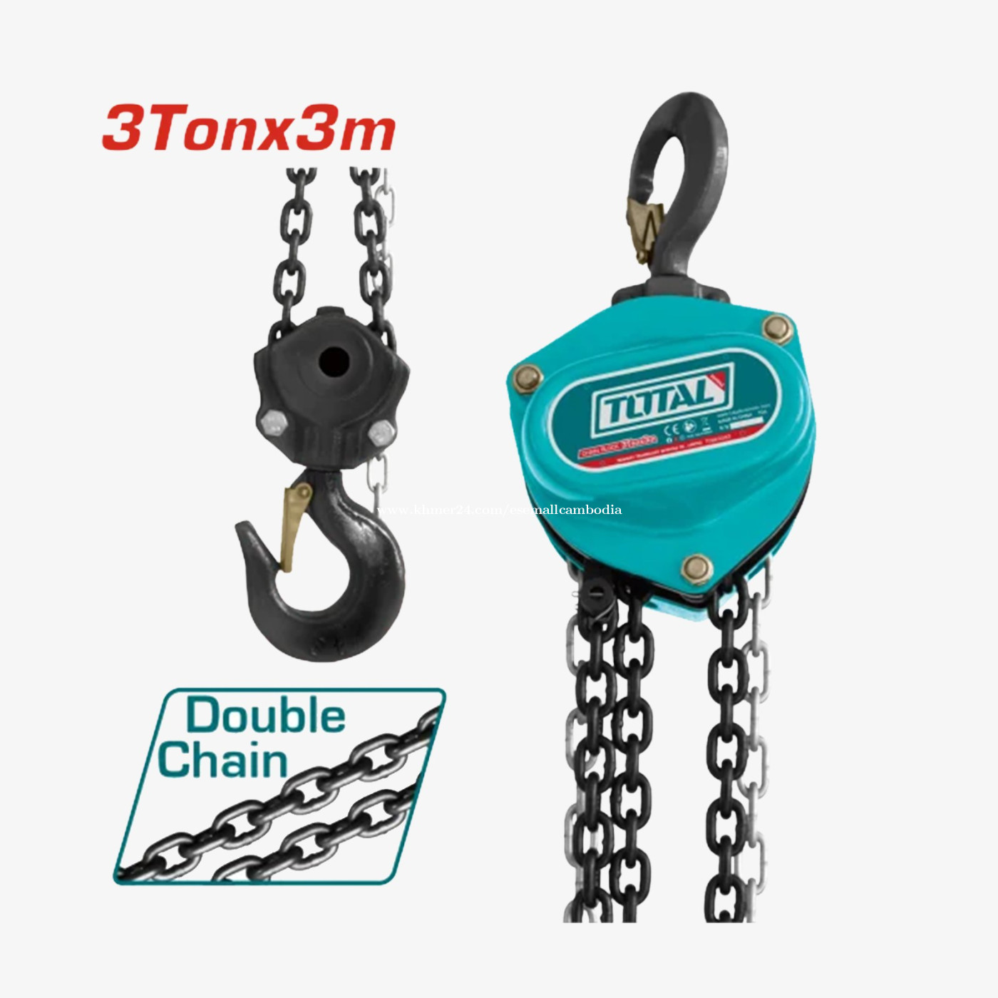Total Chain Block 3Ton (TCBK0203)