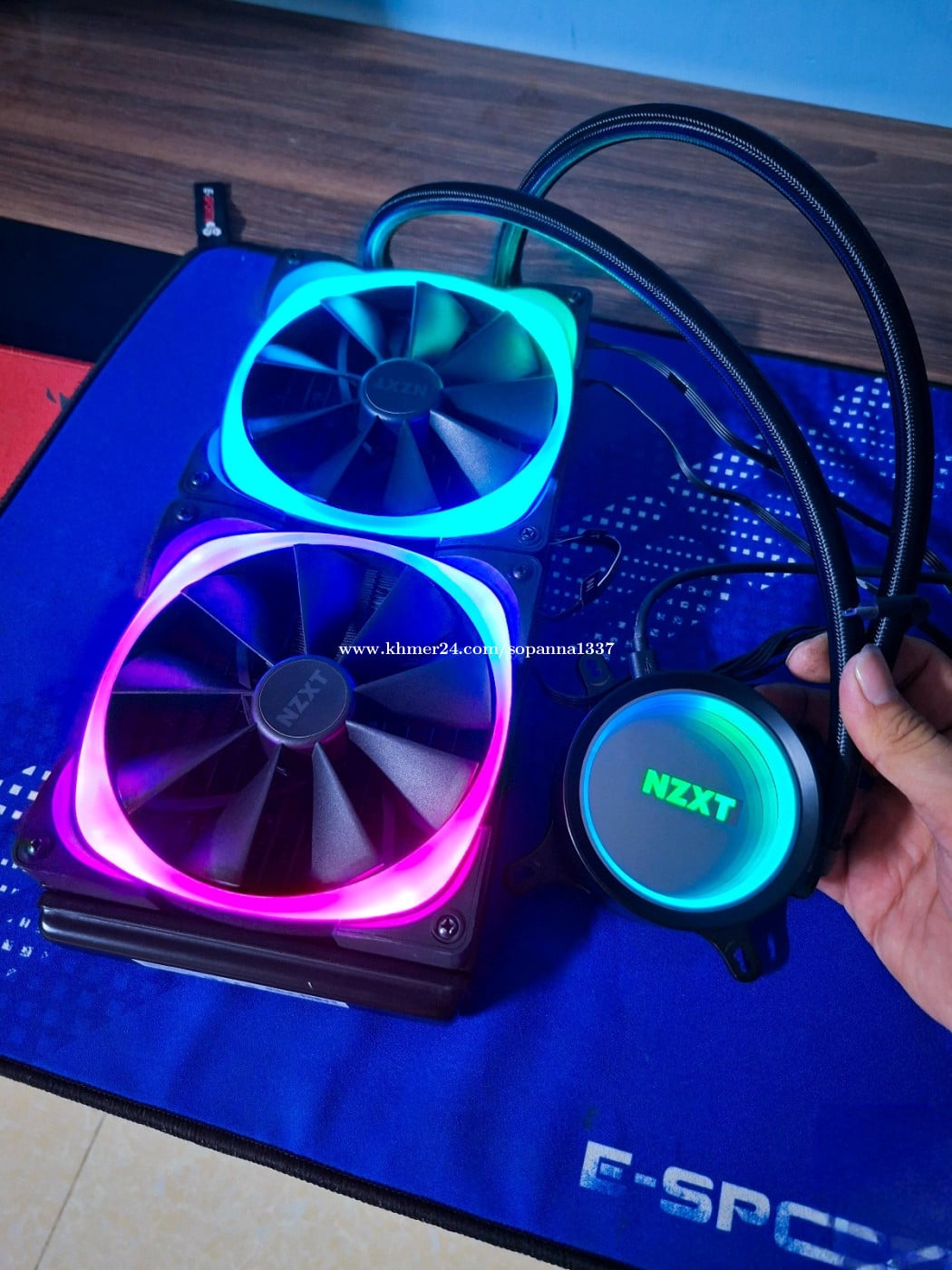 37$ CPU Cooler NZXT 2Fan 280mm ARGB
