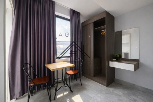 🏢 Studio Service Apartment For Rent | Tuol Tumpoung 1 (TTP Area)