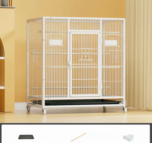 Birdcage and accessories