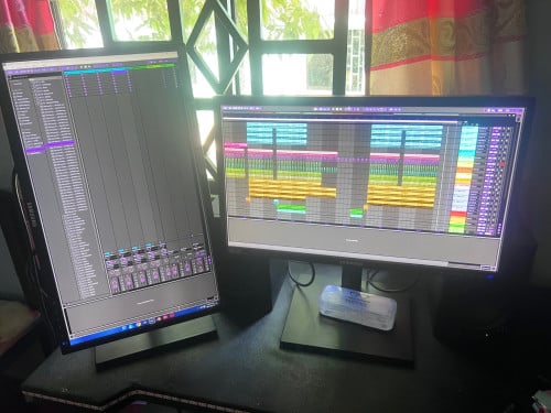 Computers dual monitors