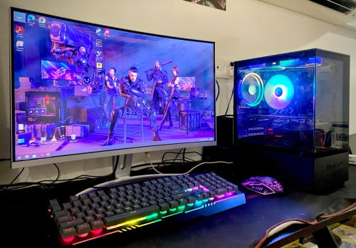 Desktop Set Used+New i5-8400+GTX1060 3G