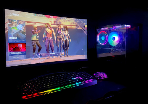 Desktop Set Used+New i5-8400+GTX1060 3G