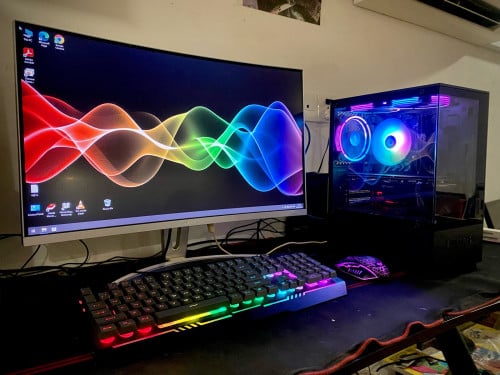 Desktop Set Used+New i5-8400+GTX1060 3G