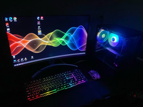 Desktop Set Used+New i5-8400+GTX1060 3G
