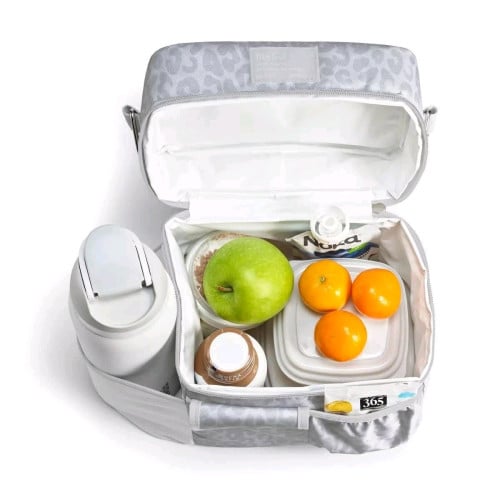 Fit & Fresh Mapleton Women's Lunch Bag, Large Insulated Tote Bag for Work,