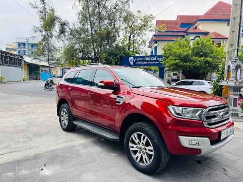 Ford Everest 2017 ឡានខ្លាញ់គោ ឆ្វេងសុីន ឡានខ្ចីណាស់បងប្អូន