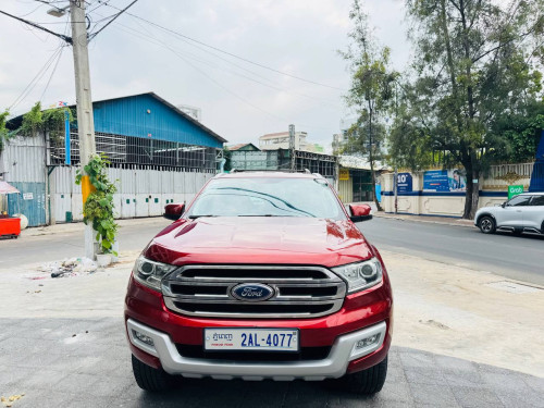 Ford Everest 2017 ឡានខ្លាញ់គោ ឆ្វេងសុីន ឡានខ្ចីណាស់បងប្អូន