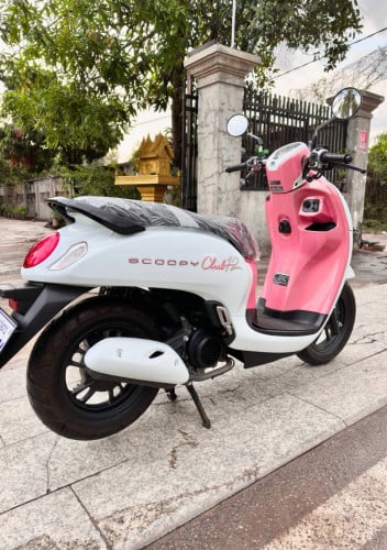 HONDA SCOOPY CLUB 2021 ពណ៌សឈូក ស្មាតឃី