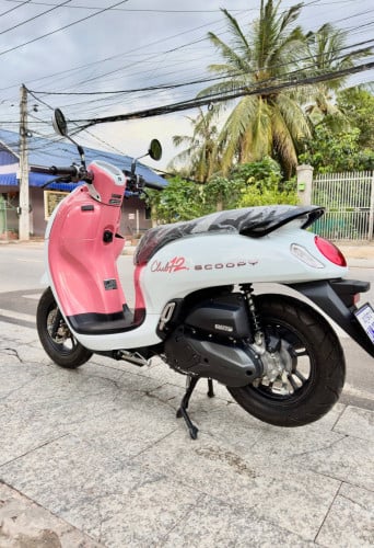 HONDA SCOOPY CLUB 2021 ពណ៌សឈូក ស្មាតឃី