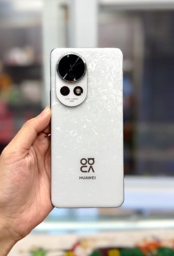 Huawei Nova 12 Pro ទំហំផ្ទុក (256G) Color White តួស្អាត 98% China Version
