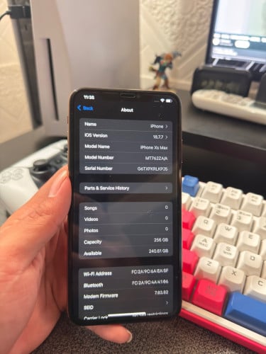 iPhone XS Max 256GB No Scan Very Good Condition