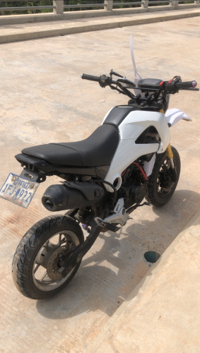 Msx ហុងដា 015 ម៉ាសុីនស្ងាត់មានពន្ធកាតគ្រី ជិះ60km/L ល្បឿន 80-100km/h