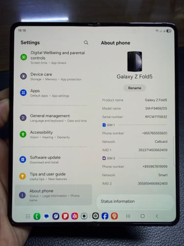 Sale Samsung Galaxy Z Fold5 Black Edition (Company)
