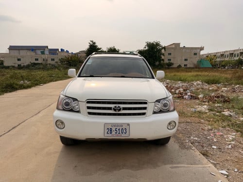 Toyota Highlander 2003 Limited Full ប៉ុង1 ថ្នាំសុីន 90%អត់បុកអត់ប៉ះទិញពីម្ចាស់ទី1ផ្ទាល់ថ្មីខ្លាំង
