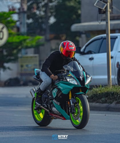 Yamaha r6 ម៉ាស៊ីនសាណុំមិនដែលដោះ សាណុំតាន់ មិនដែនប៉ះសោ