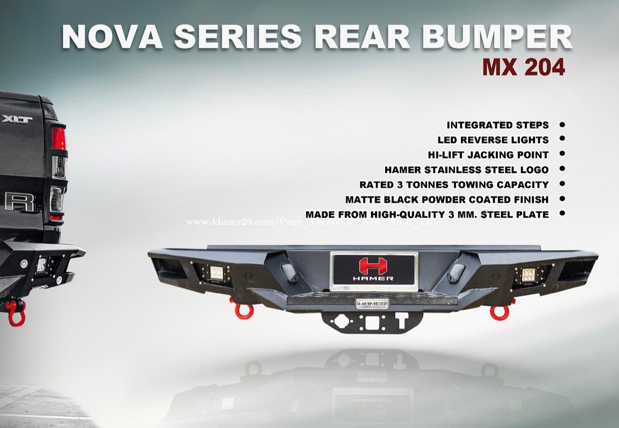 🔆 Hamer Original Rear Steel Bumper NOVA Series price $850.00 in Voat ...