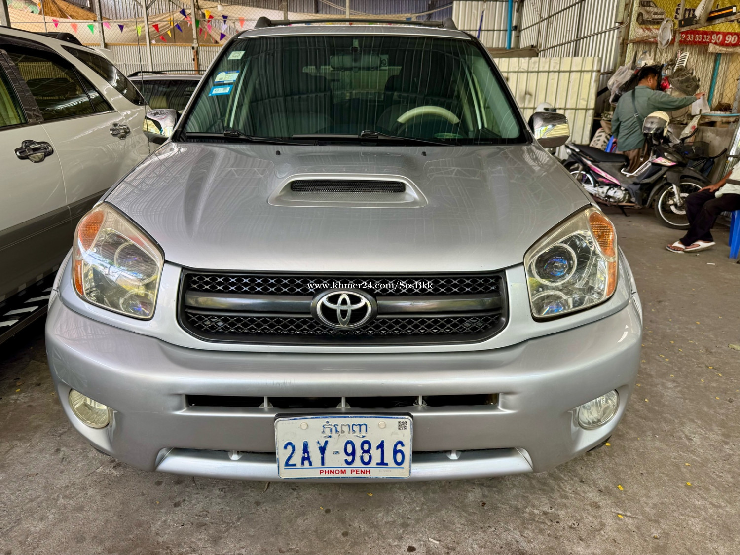 🚘ទេីបរៀបចំហេីយបងៗ toyota RAV.4 L បើកដំបូល 2004ABS . ប៉ុង .2 ក្ឡានស្អាត ...