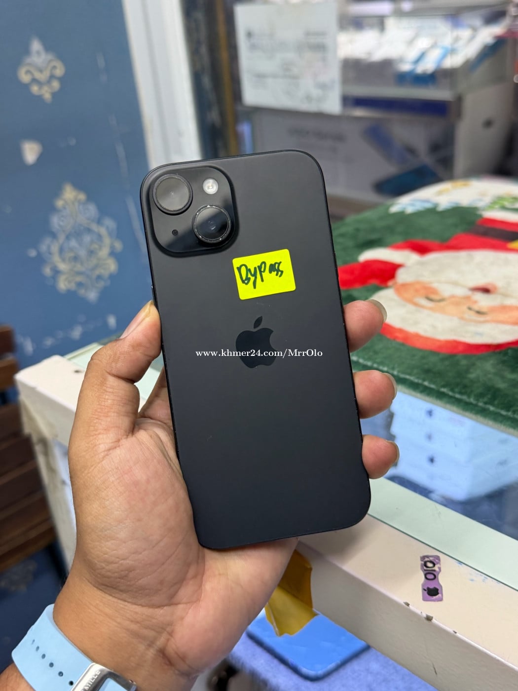 iPhone 15 128g bypass use WiFi only 98%