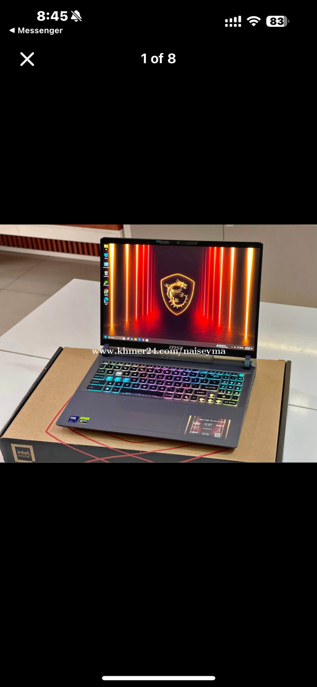 MSI Vector 16HX Ai នៅថ្មី99%