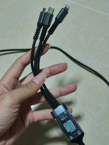ខ្សែសាក3in1 ឌុយ3 100w
