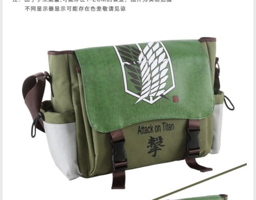 កាបូបស្ពាយចំហៀងក្រុមAttack on Titan