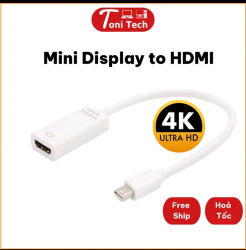 ខ្សែmini display port to hdmi