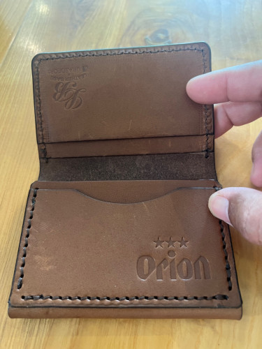 ๐แแผแแแแแถแแแถแแผแแแถแ/แแปแ Orion Curved Side Slot Leather Card Case ๐ แแแผแแแแแ - แแแแแแแทแแแแแถแแ