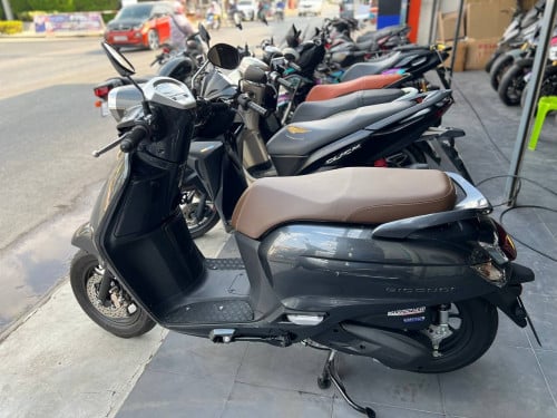 Honda Giorno 125 2024 ABS ប្រើសោរតេលេ មួយទឹក ស្លាកលេខ នៅស្អាត