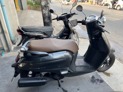 Honda Giorno 125 2024 ABS ប្រើសោរតេលេ មួយទឹក ស្លាកលេខ នៅស្អាត