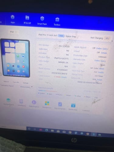 iPad M1 2021 128g WiFi 4xx$ ថ្ម93%