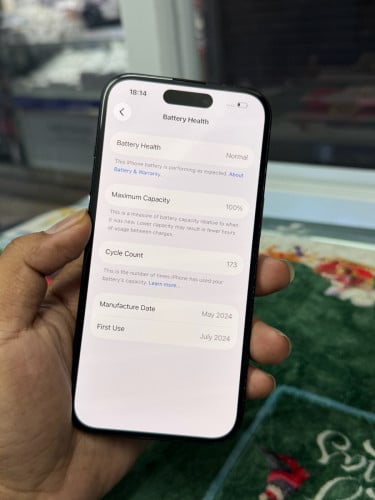 iPhone 15 128g bypass use WiFi only 98%