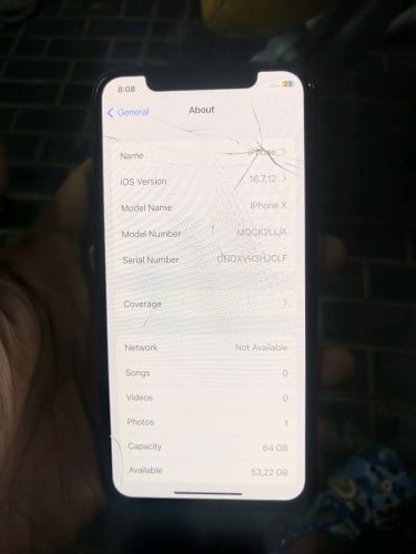 iPhone x 64g