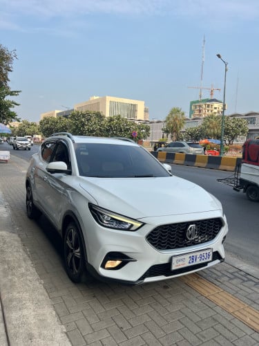 MG ZS 2023 SmartKey (ស្មាតឃី) ក្នុងស បេីកដំបូលដល់ក្រោយ ពូកស្បែក កៅអីចុច កាមេរ៉ា 360